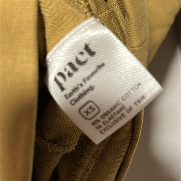 Pact Mustard Yellow Garment organic cotton hoodie - Picture 5 of 6